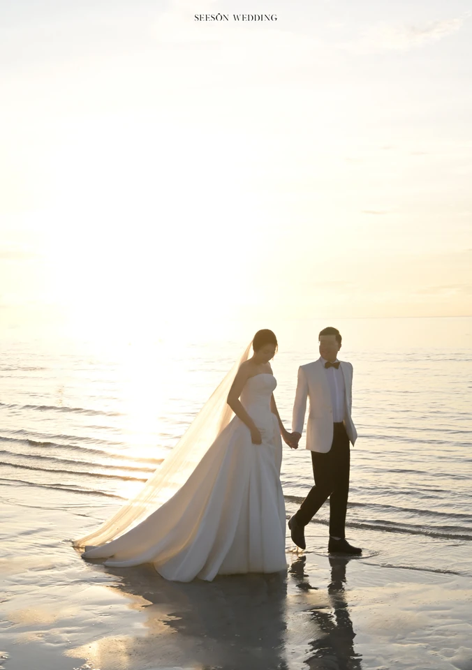 Ảnh cưới Biển hoàng hôn tại Bãi biển Phú Quốc, Kiên Giang — Phát & Trinh — Biển Phú Quốc, SeesonWedding (ảnh 14/31)