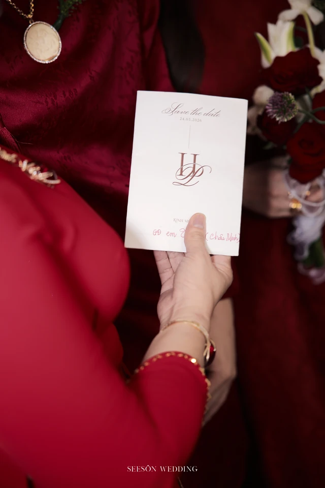 Ảnh cưới Áo dài đỏ & lễ gia tiên tại TP. Hồ Chí Minh — Áo Dài — Lễ Gia Tiên, SeesonWedding (ảnh 101/108)