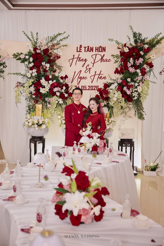 Ảnh cưới Áo dài đỏ & lễ gia tiên tại TP. Hồ Chí Minh — Áo Dài — Lễ Gia Tiên, SeesonWedding (ảnh 102/108)