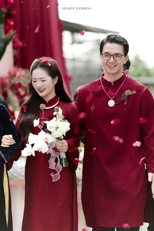 Ảnh cưới Áo dài đỏ & lễ gia tiên tại TP. Hồ Chí Minh — Áo Dài — Lễ Gia Tiên, SeesonWedding (ảnh 19/108)