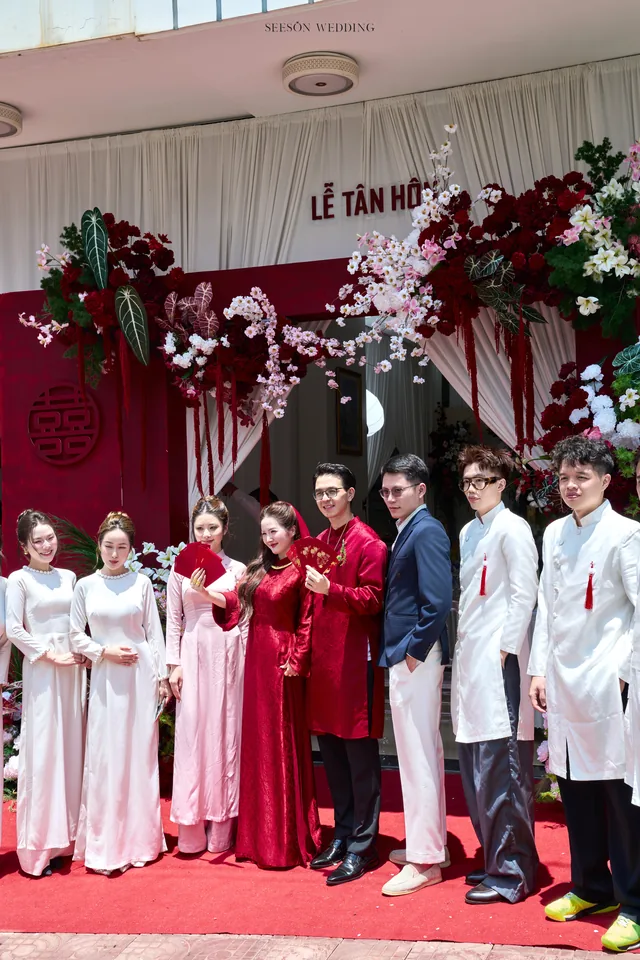 Ảnh cưới Áo dài đỏ & lễ gia tiên tại TP. Hồ Chí Minh — Áo Dài — Lễ Gia Tiên, SeesonWedding (ảnh 52/108)