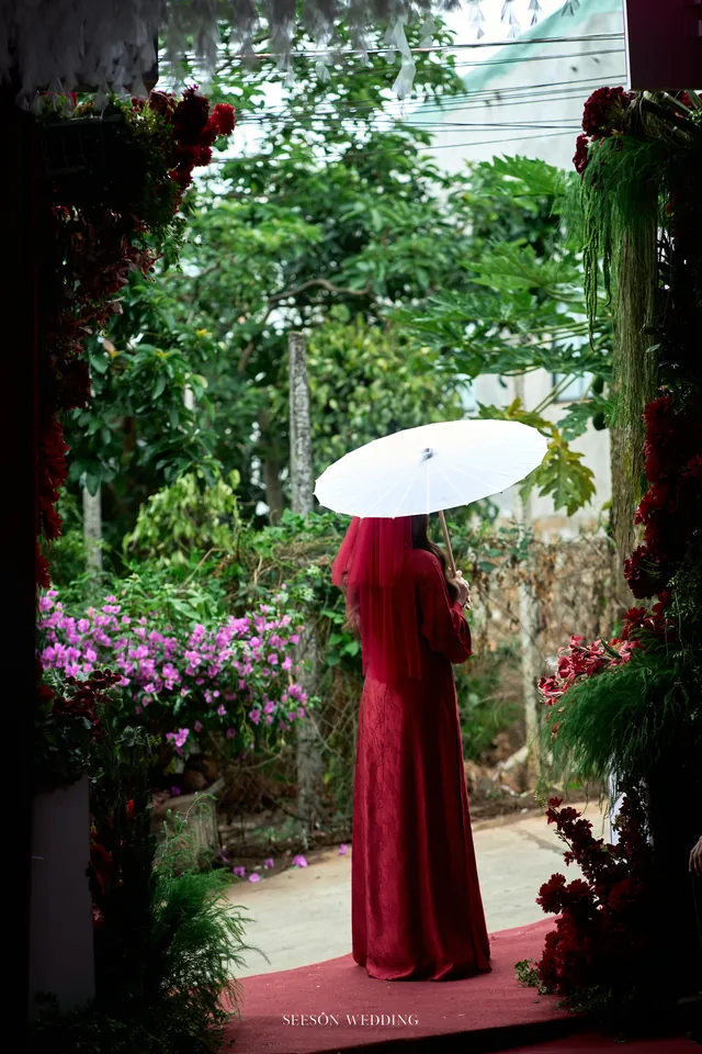 Ảnh cưới Áo dài đỏ & lễ gia tiên tại TP. Hồ Chí Minh — Áo Dài — Lễ Gia Tiên, SeesonWedding (ảnh 54/108)