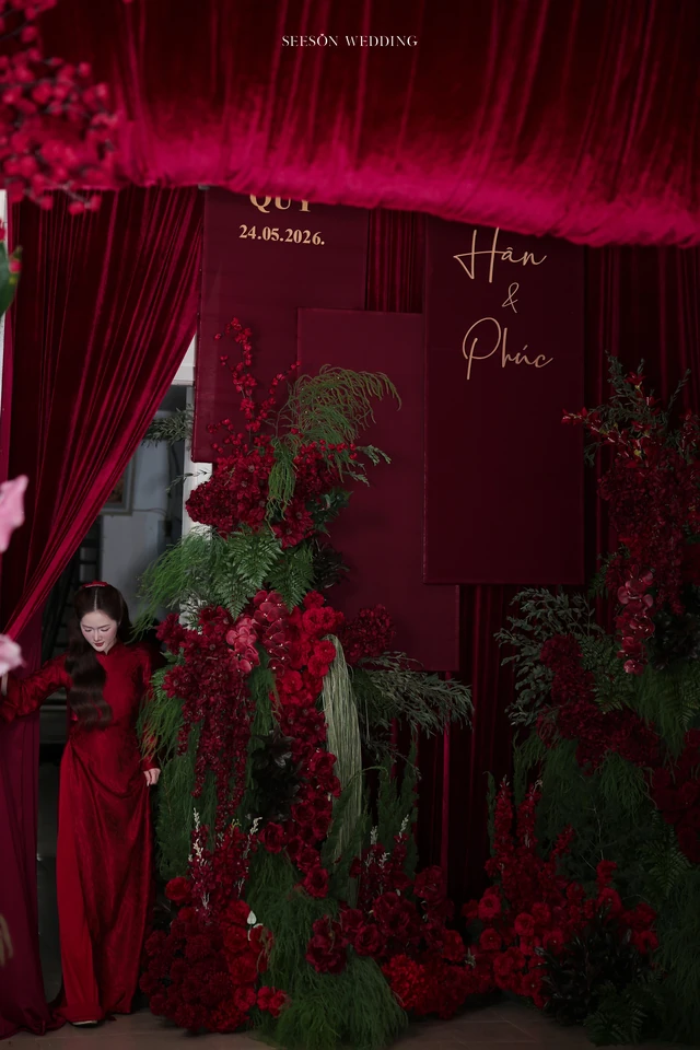 Ảnh cưới Áo dài đỏ & lễ gia tiên tại TP. Hồ Chí Minh — Áo Dài — Lễ Gia Tiên, SeesonWedding (ảnh 68/108)