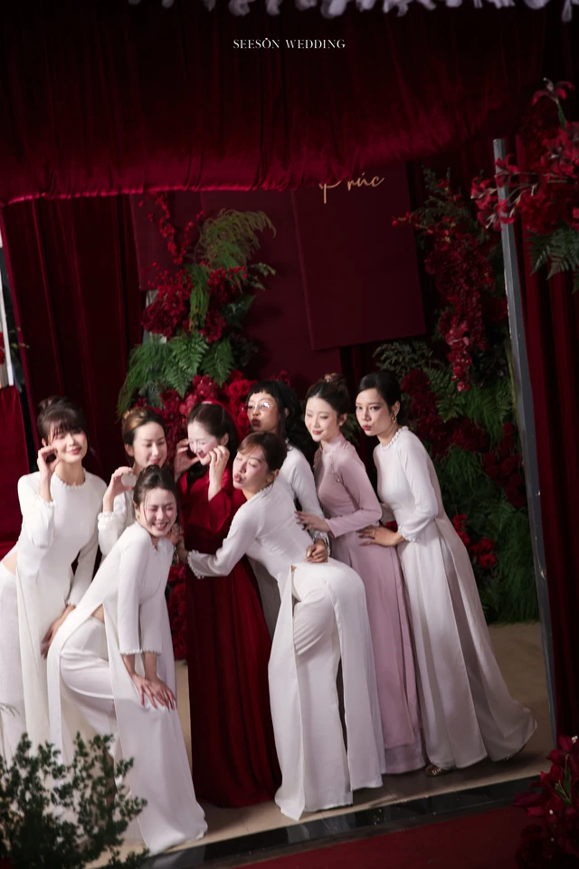 Ảnh cưới Áo dài đỏ & lễ gia tiên tại TP. Hồ Chí Minh — Áo Dài — Lễ Gia Tiên, SeesonWedding (ảnh 75/108)