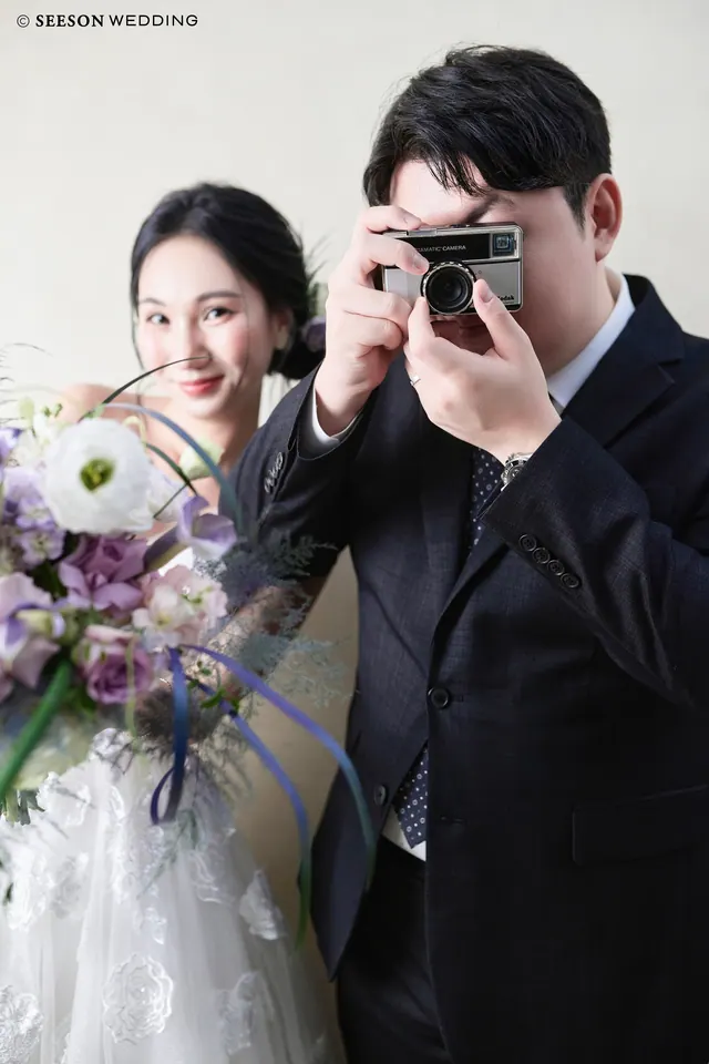 Ảnh cưới Phong cách Hàn Quốc & hoa tím tại Studio Seeson, TP.HCM — Kyue Young & Bích Ngân — Studio Hàn Quốc, SeesonWedding (ảnh 9/18)