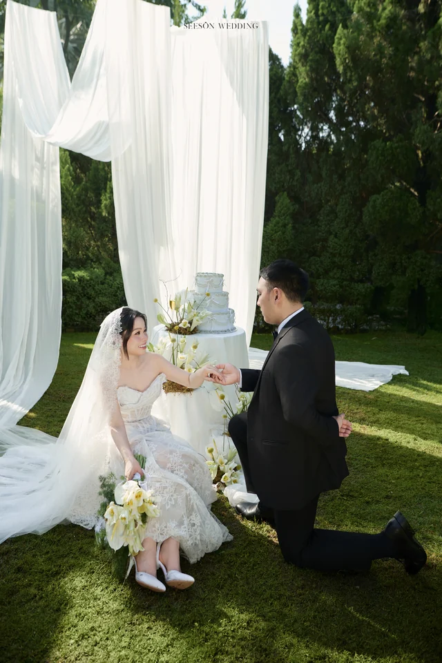 Ảnh cưới Cổng vòm cây & tiệc vườn tại Phim trường Vũ Garden, TP.HCM — Vũ Garden — Cổng Vòm & Bánh Cưới, SeesonWedding (ảnh 16/22)